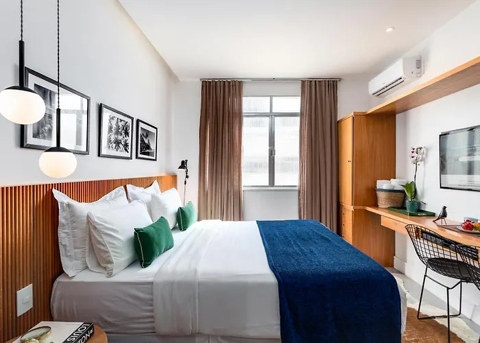Unhotel - Studio de Temporada na Avenida Atlântica, Copacabana - Posto 6 Rio de Janeiro